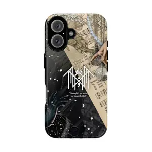 Sleep Token Lyrics Phone Case, Case for iPhone 16 15 14 13 12 11 X, Samsung S25 S24 S23 S22 S21, Tough Phone Case, Gift for fan