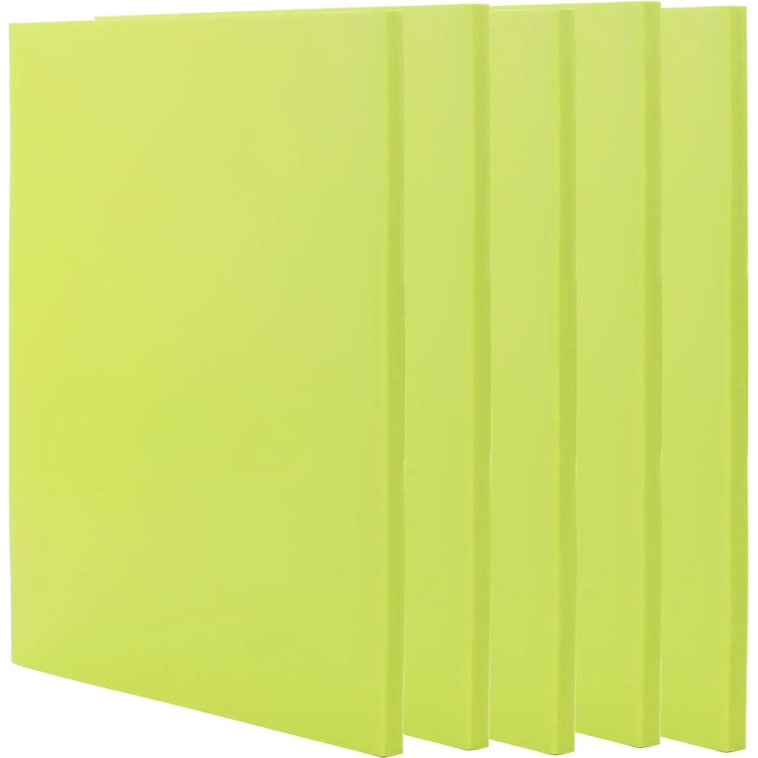 5 PCS Green A4 Rubber Carving Blocks, 8.3 x 11.8 Inch Large Stamp Block, Soft Rubber Stamping for Printmaking, Linoleum for Engraving Crafts