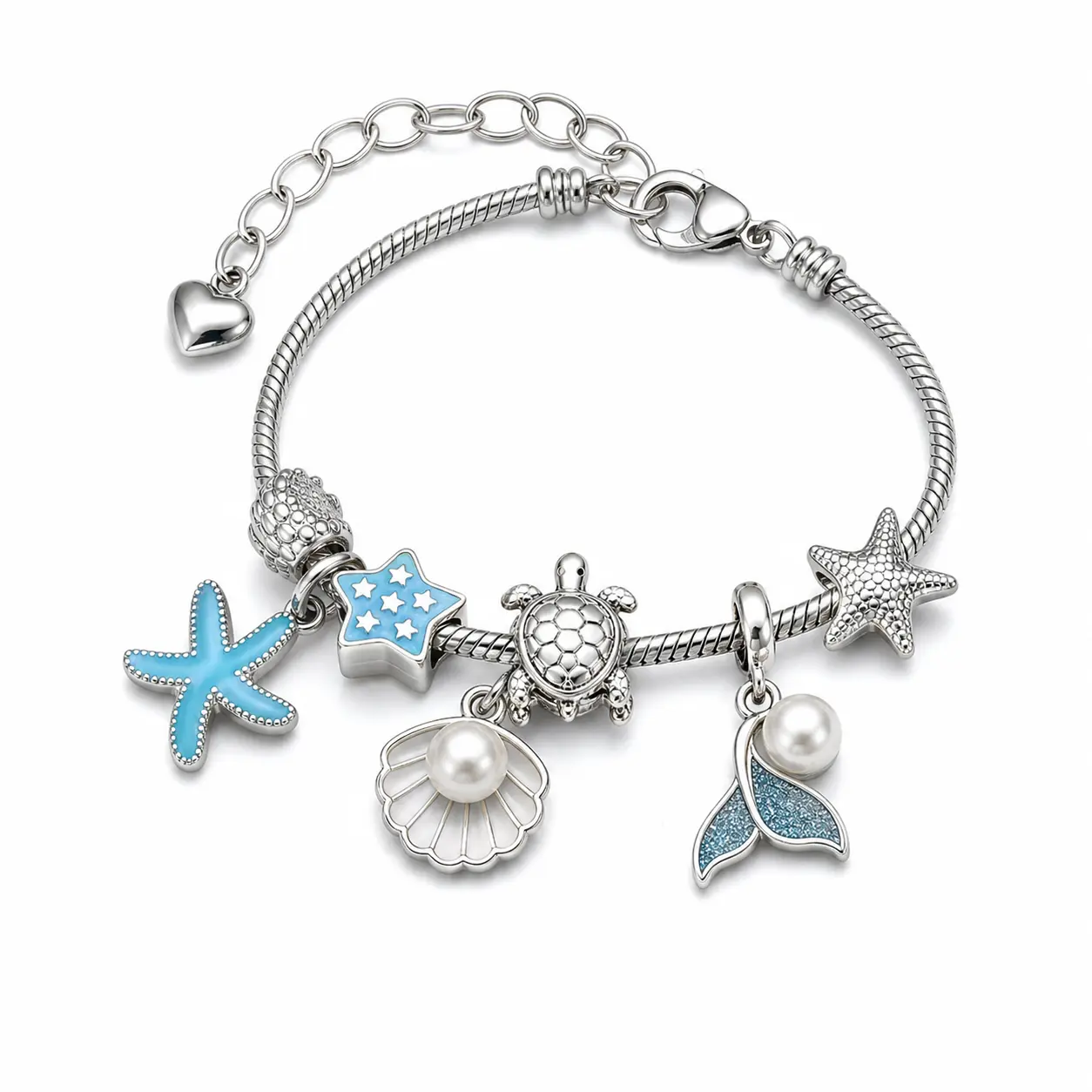 Ocean Charm Bracelet Series