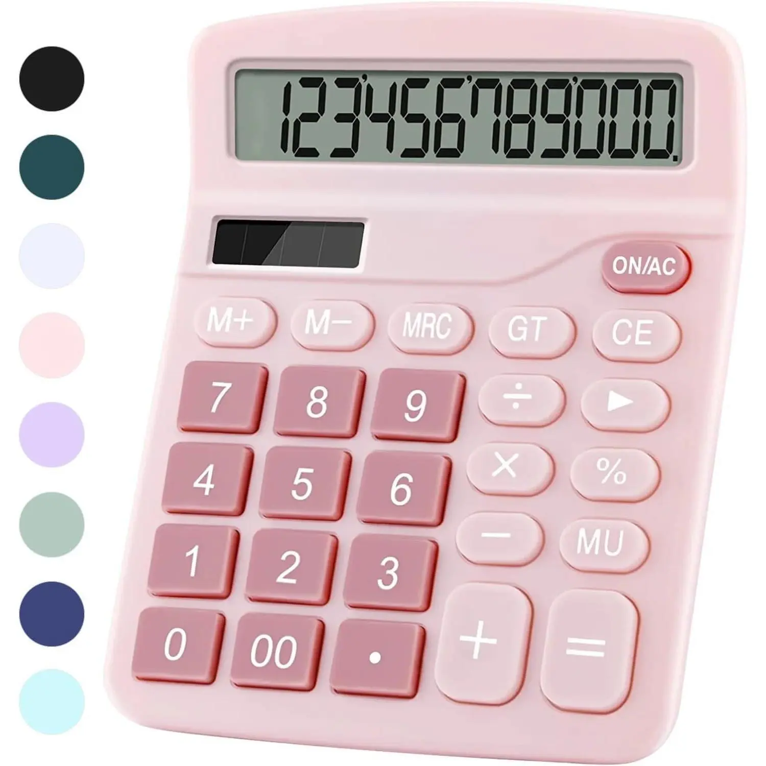 Office Desk Calculator, Cute Calculator for ,  Calculators Desktop,  Power Simple Financial Calculator with Big Button Large Display for Office  and School ()