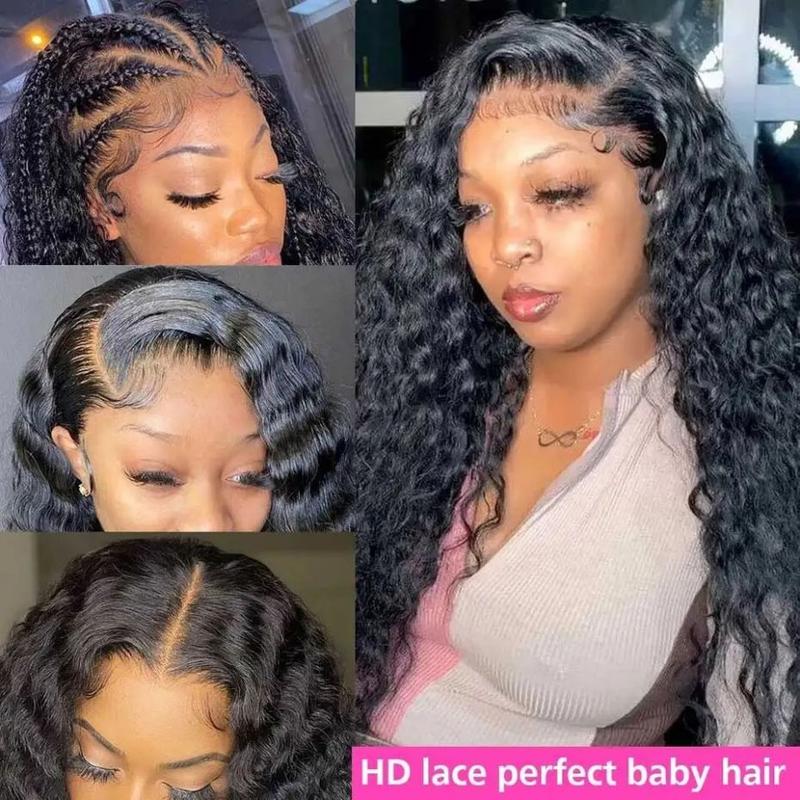Bling Hair Deep Wave 13x6 Lace Frontal Wig Hd Lace Wigs On Sale 13x4 Curly Wave Human Hair Wig 30 32 Inch Lace Front Wig For Women