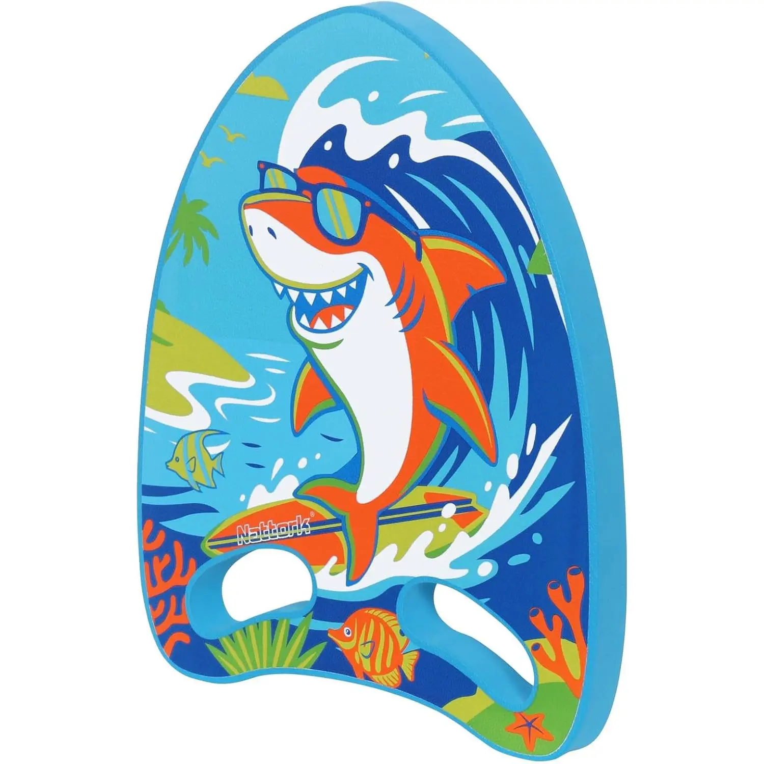 Swim Kickboard, Swimming  Board with Handles, Lightweight EVA  Pool Float Board for  & Beginner Swimmers, Fun Swim Aid for  Pool Practice