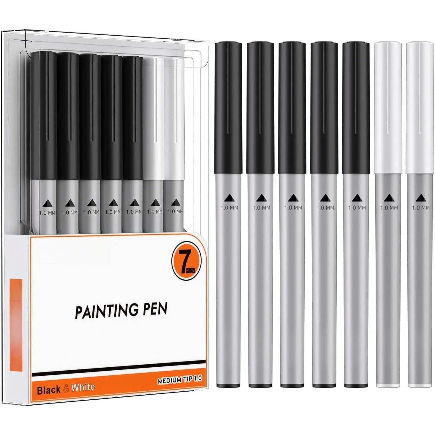 White   Markers Pen Compatible with Cricut Maker4/ 3/Explore 3/Air 2/Air Machine 1.0 Medium tips   Pens for Drawing and Painting
