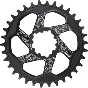 Bike Chainring Direct Mount 6mm Offset Round Oval Chainring for Sram GXP Interface Crankset Aluminum Lightweight 30 32 34 36 38 Tooth