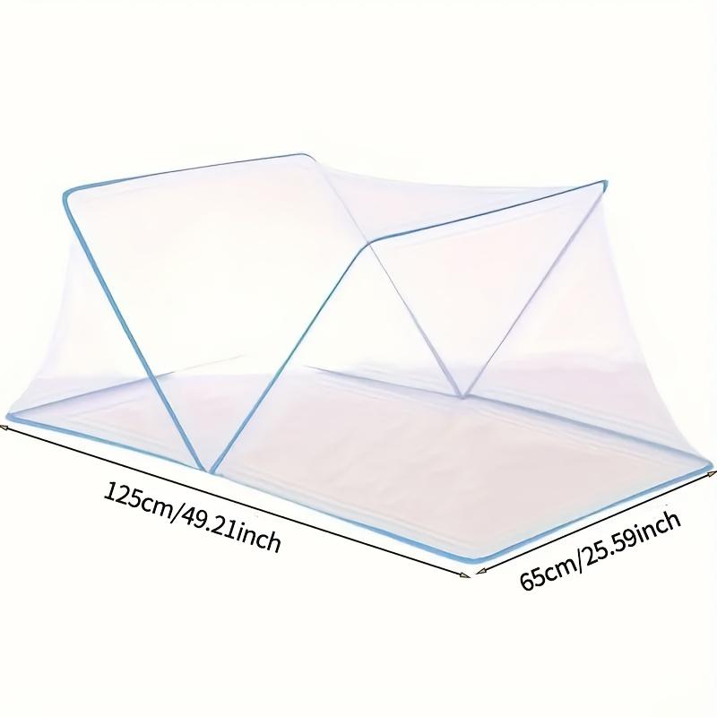 Foldable plant protection tent (with insect-proof net) - arch-shaped greenhouse structure, made of lightweight plastic and fiber rods, easy to assemble, suitable for seedling cultivation, garden and balcony use. Specialized for outdoor plant protection