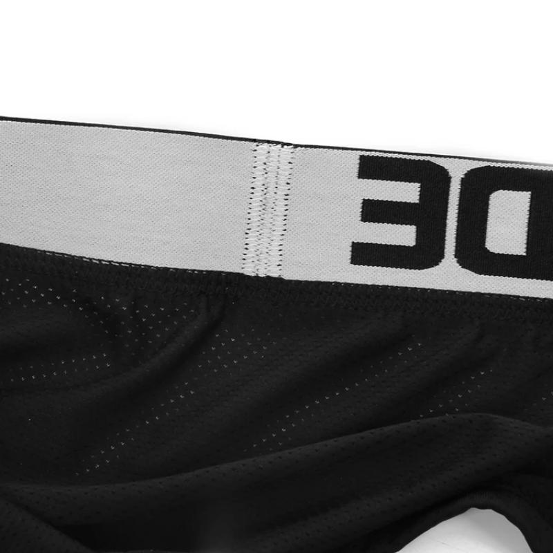 Kyn Apparel Men Mesh Boxer Shorts Breathable Fitness Exercise Underpants Elastic Comfortable Boxershorts Trunks Penis Pouch Panties