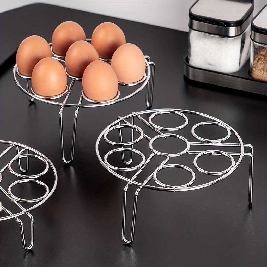 Thickened And Reinforced Stainless Steel Steaming Rack, Multifunctional Adjustable Height Steaming Frame, Extra Thick Stainless Steel Pot Rack, Heat-Resistant Steaming Mat, And Storage Solution for Cookware