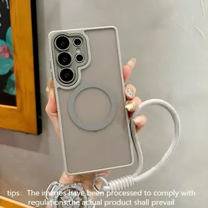 Luxury Skin-Like Phone Case with Camera Protection, Magsafe Magnetic, Scratch-Resistant, Drop-Proof, for Samsung Galaxy S26 Ultra/s25 Ultra