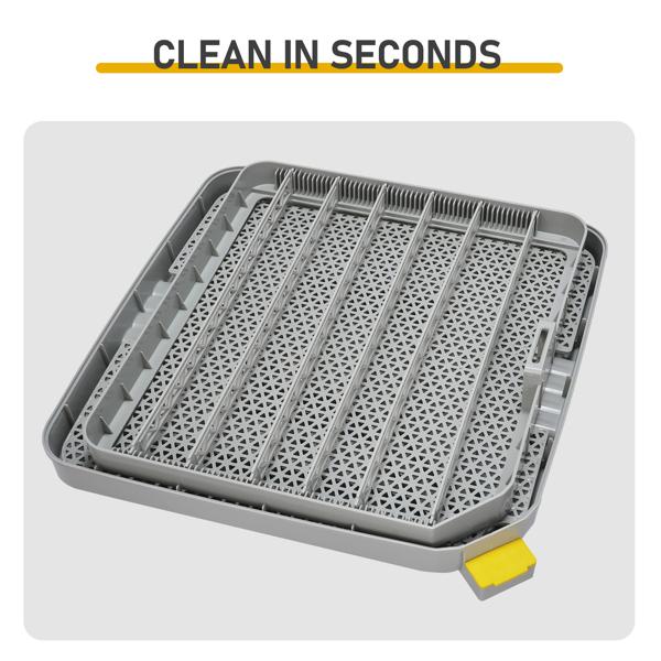 48H Pro 48-Egg Incubator 110V 85W Fully Automatic Egg Turner LED Candler Auto Temp Humidity Control Fahrenheit Display ABS PET Body Clear Lid Storage Compartment for Home Use Home