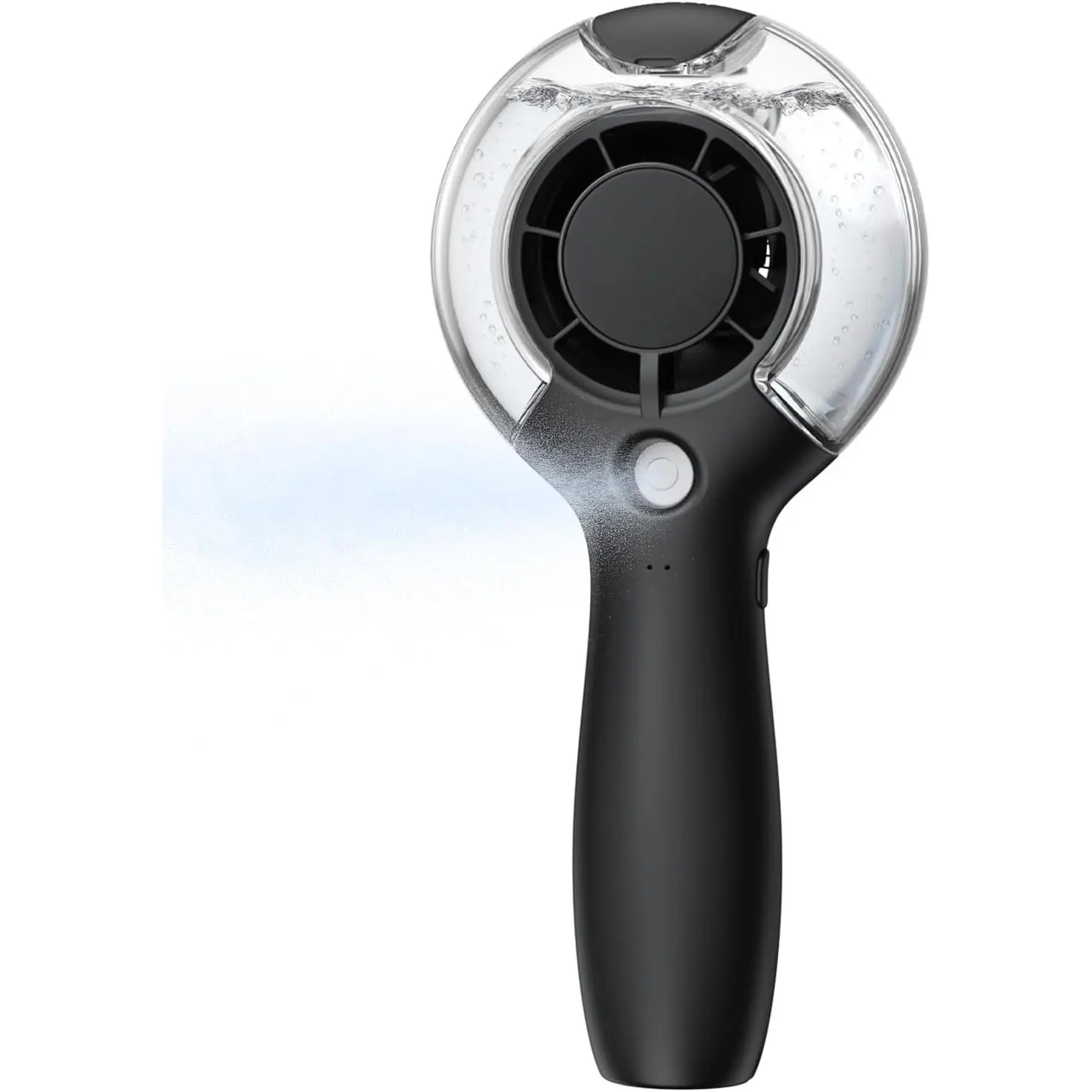 Portable Handheld Misting Fan  Rechargeable Fan with Mist | 4000mAh  Operated, 40ml Water ,  Airflow, Mini Water  Mister Fan for Outdoor Travel Park Beach Camping