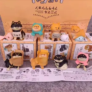 Shiba Inu Blind Box Kawaii Anime Dog Action Figure Toys Desktop Decoration Christmas Birthday Gift