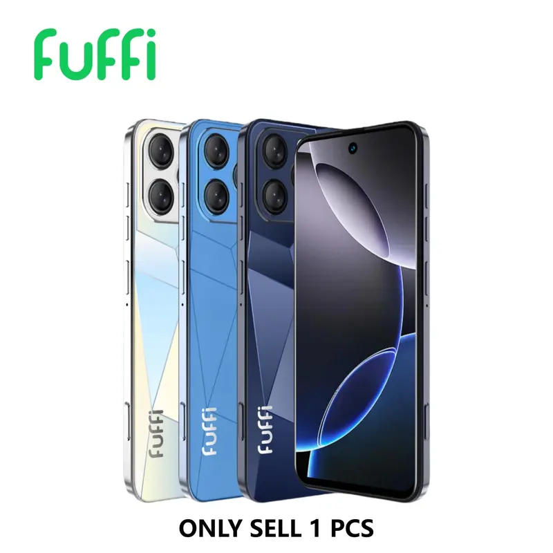 FUFFI Smartphone with 6.56-Inch HD Screen, Dual SIM and Dual 4G