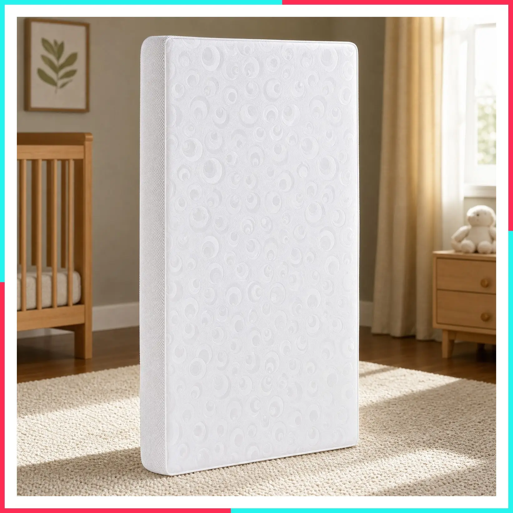 Breathable 2-in-1 Portable/Mini Crib Mattress, GREENGUARD Gold Certified