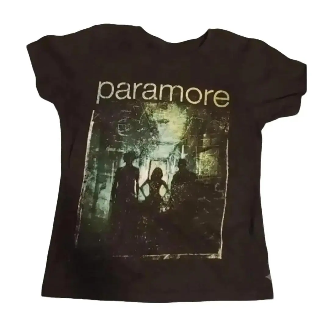 Param0ree Tee, Y2k Clothes, Women Crop Top, Women 2000s Tops Star Girl Y2k, Goth Emo 90s Clothes Vintage Women's  Tee, 90s Gothic Grunge Tee, Downtown Girl  Tee, Gift For Her,