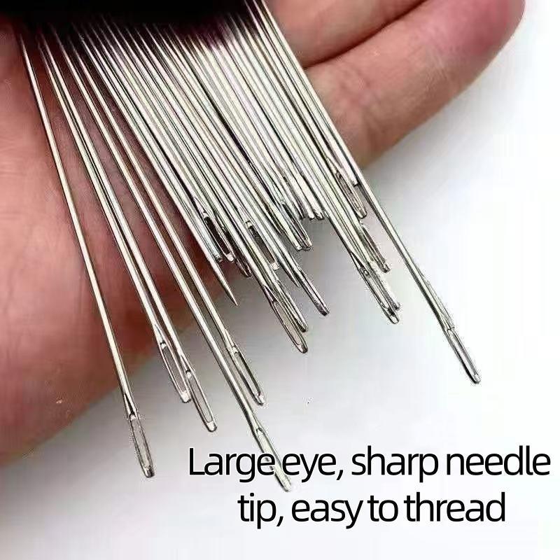 LZDJTQ 36PCS Steel Needles Set - Long & Thin Handmade Quilting & Sewing Needles Kit for DIY Sewing Projects
