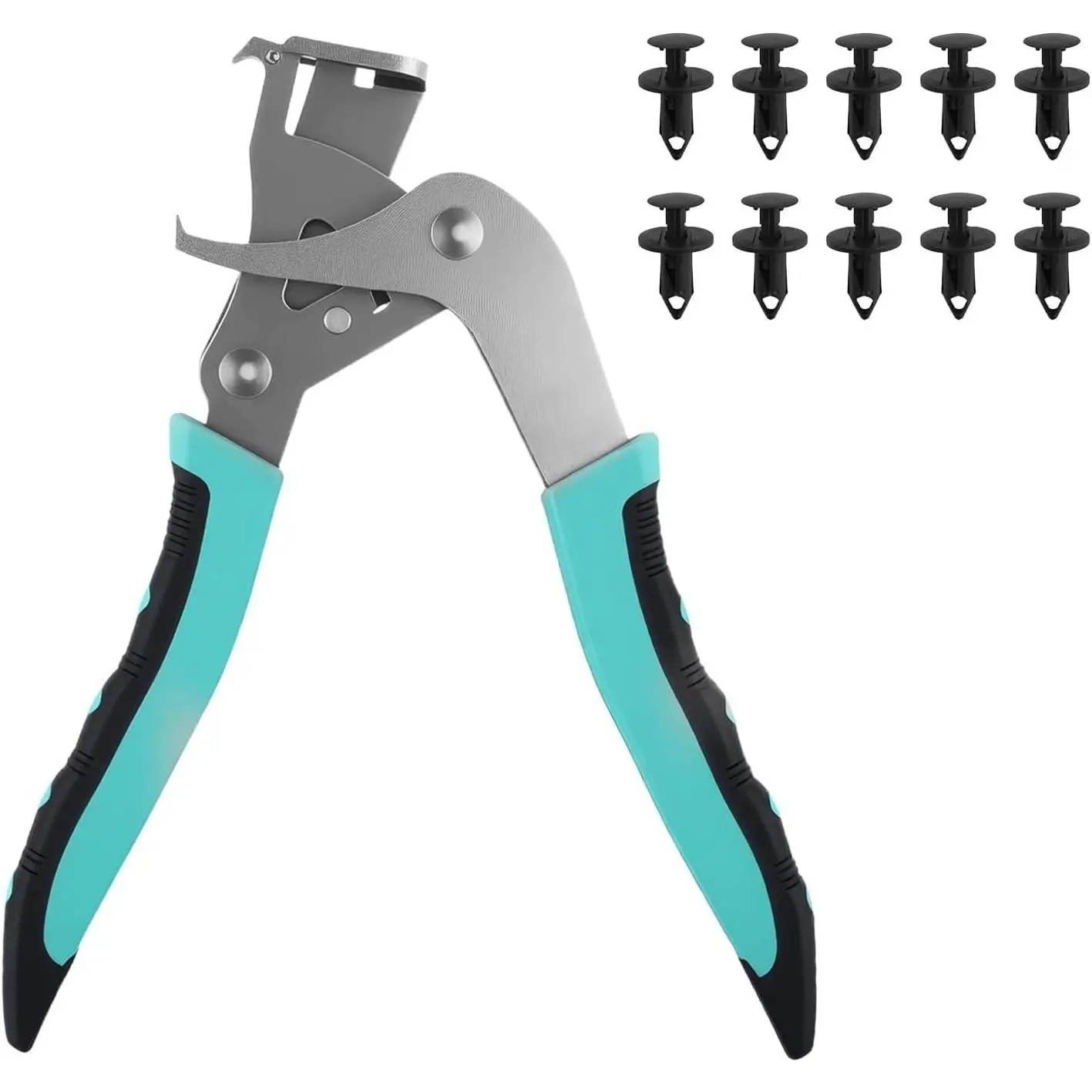 Clip Pliers & Disassembly Tools,Panel Clip Remover with Non-slip Handle |  Precision ,Labor-saving Design, Panel Plier Set with Plastic Rivets