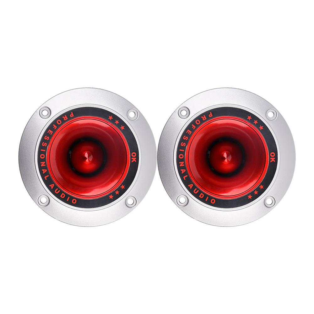 2Pcs 4 Inch Tweeters Speaker Piezoelectric Tweeter 100W Ceramic Buzzer Treble Audio Speaker Treble Piezo Stage Loudspeake