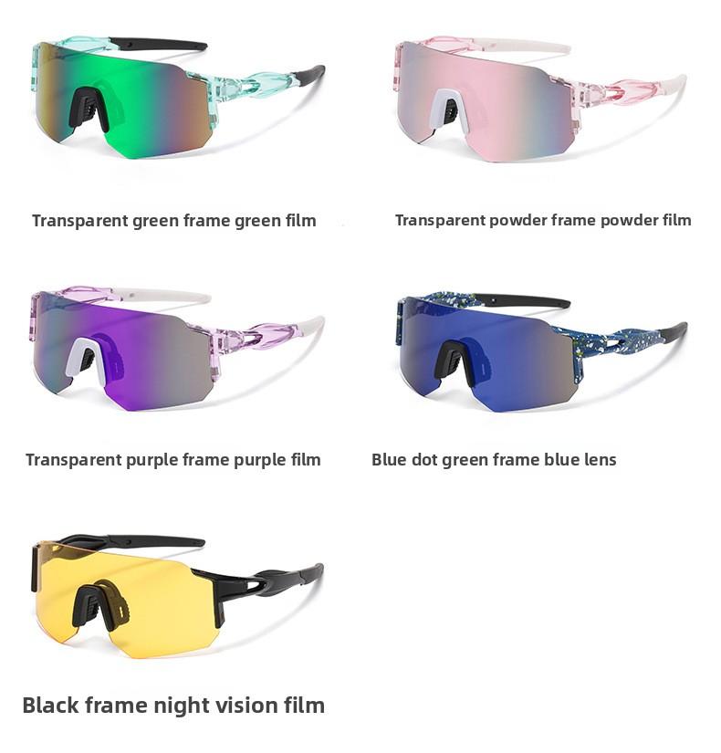 Cycling Glasses - Colorful Windproof UV400 Sports Glasses for Outdoor Fishing, Mountain Bike, Road Cycling & Bicycle Eyewear Cycling Glasses - Colorful Windproof UV400 Sports Glasses for Outdoor Fishing, Mountain Bike, Road Cycling & Bicycle Eyewear