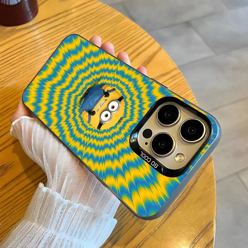 Minions Phone Case For iPhone 17 Promax 16 15 14 13 12 11 Plus Pro Max 17Air and Samsung S26 S25 S24 S23 S22 S21 FE Plus Ultra - Anti Drop Full Perfect Aesthetic Printed Soft TPU Case