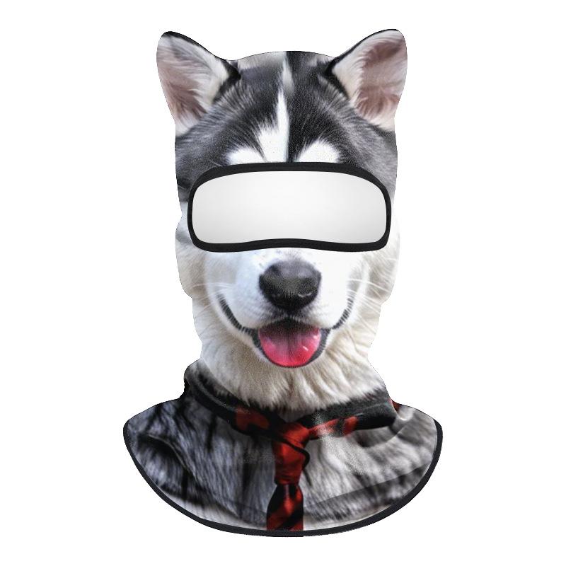 Sunscreen quick-drying motorcycle headgear dust-proof sunshade breathable mask animal series UV-proof ice silk headgear