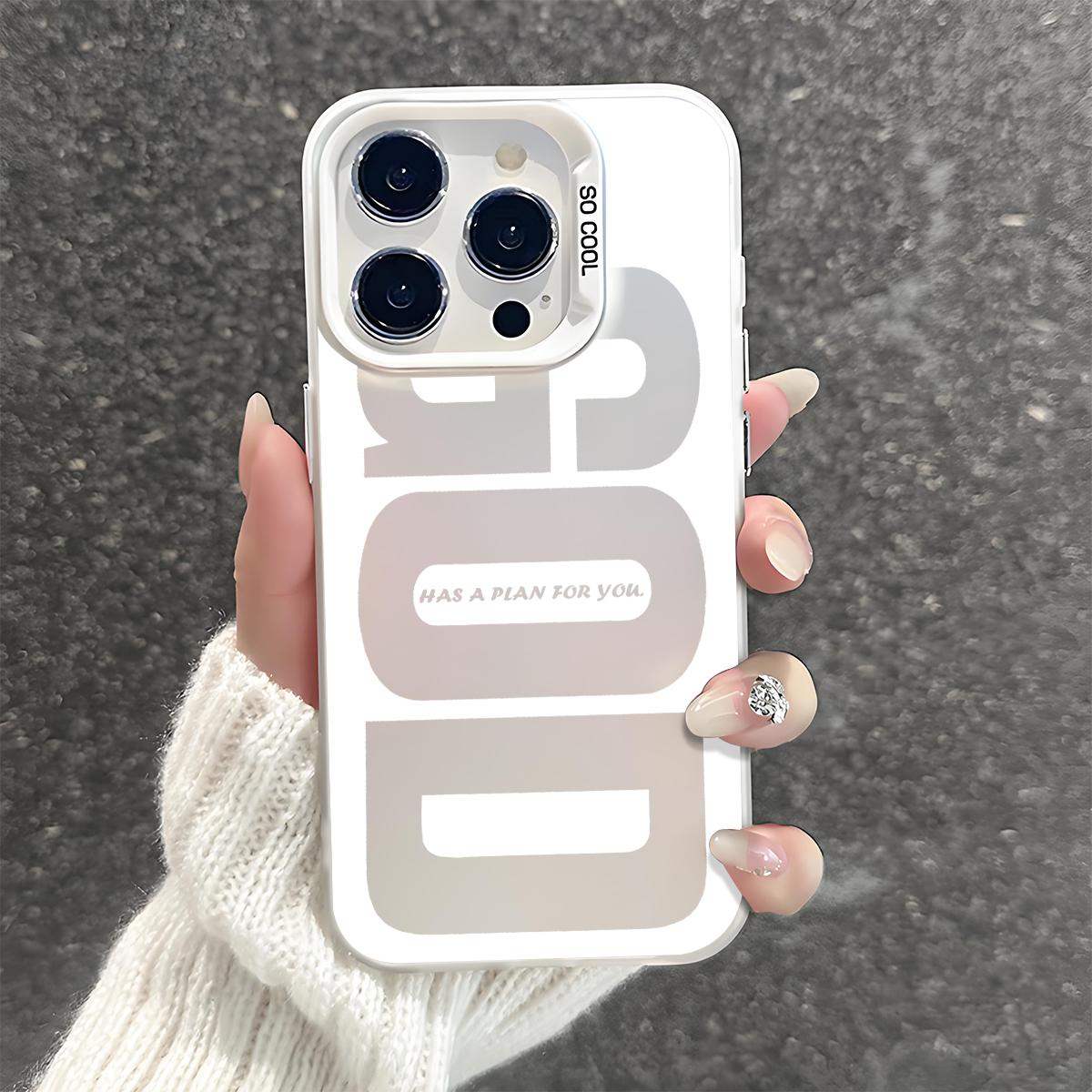 God Has A Plan for You Pattern Shockproof Phone Case for iPhone 7 8 X XR 11 12 13 14 15 16 17 Pro Max Plus Air Protecitved Cover Soft Unique Magsafe