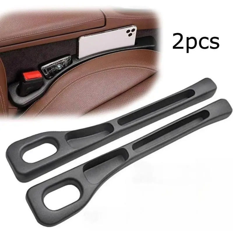 Car Seat Gap Filler Organizer, Prevents Phone Keys From Falling, Car Interior Modification Accessory, Pair Pack, Automotive Storage Solution