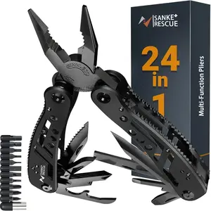 24-In-1 Multi-Function Pliers, Professional Electrician Tool, Non-Slip Durable Repair Kit, Versatile Hardware Cutter, Essential Maintenance Gear