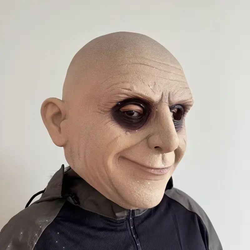 High-Quality Halloween Costume Mask, Classic Comedy Uncle Mask, Mystery Uncle Monster Mask, Funny Face Mask, Perfect for Halloween Parties