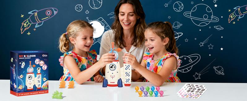 DIY Balloon Animals Craft Kit for Kids | Magical Bubble Toy with Customizable Shapes | Fun & Educational Puzzle Play | Perfect Party & Birthday Gift Idea