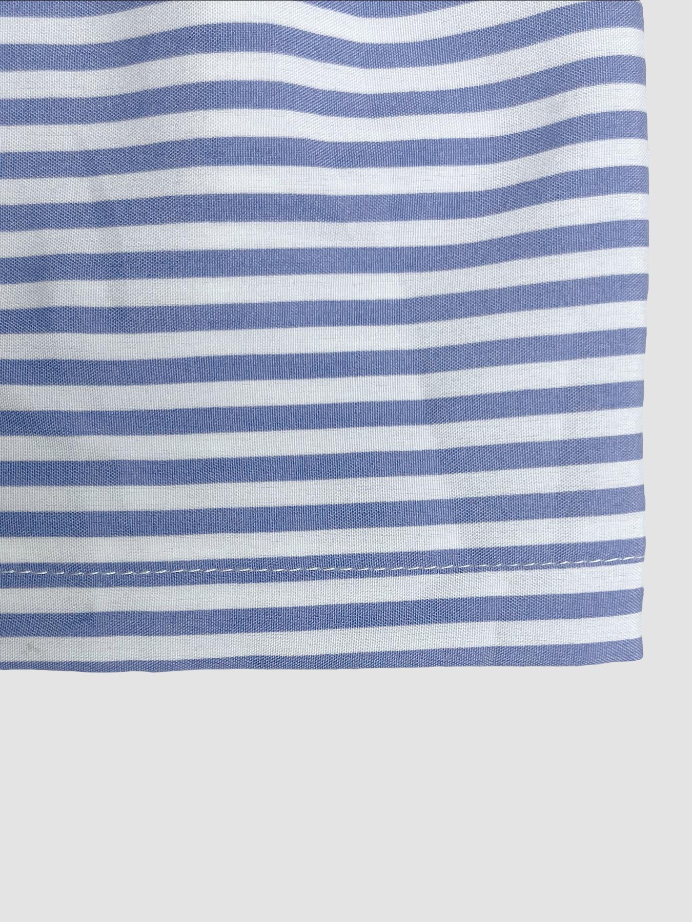 Women's Striped Print Adjustable Belted Button Dress, Elegant Casual Long Dress for Summer, Women's Clothing for Daily Wear, Fit, Womenswear Women's Striped Print Adjustable Belted Button Dress, Elegant Casual Long Dress for Summer, Women's Clothing for Daily Wear, Fit, Womenswear