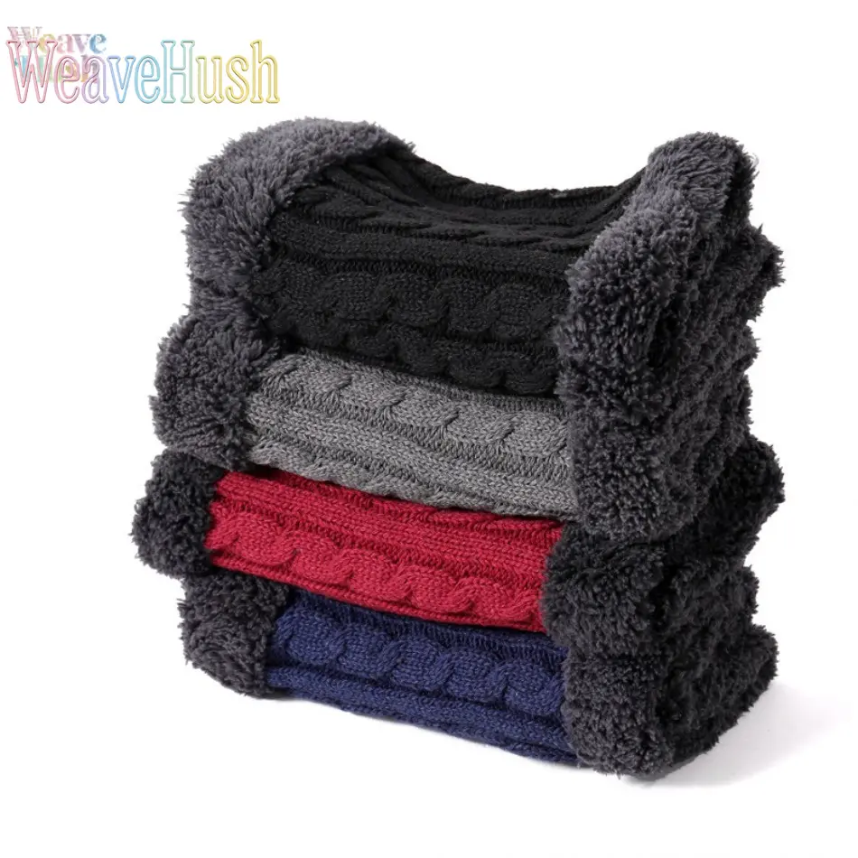 Unisex Velvet Knit Thick Gaiter - Windproof Warm Neck Warmer Scarf, Versatile Cycling Accessory for Autumn Winter Outdoor Use (Bag Accessory Charm/Twillie Alternative)