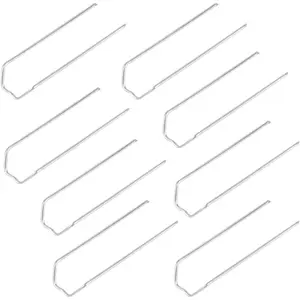 120 Pcs Floral Pins, 1.8 Inch U Shaped Greening Pin for Straw Wreaths, Holiday Arrangements, Craft Projects