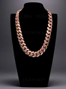 22mm personalized trend heavy industry Cuban jewelry, rapper exclusive heavy Cuban chain, gold-plated double craftsmanship, suitable for a variety of wearing styles, anniversary collection gifts, iced glory necklace