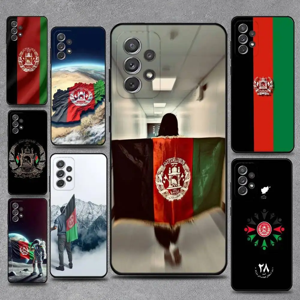 Afghan Afghanistan Flag Phone Case For iPhone 17 Promax 17e 17 16 15 14 13 12 11 Mini Pro Max Air For Samsung S26 Ultra S25 S24 S23 S22 FE Plus Edge Anti-Fall shockproof protection Soft silicone Back Cover For Fans Gift