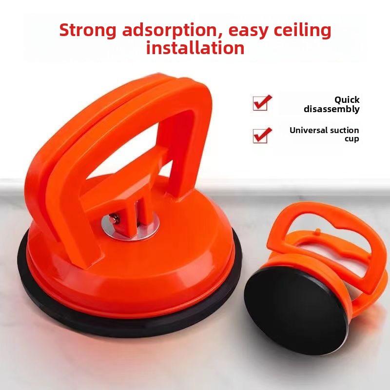 Large suction cup tool for disassembling and assembling integrated ceiling aluminum panels, tile and glass suction cup, Car Dent Puller Kit