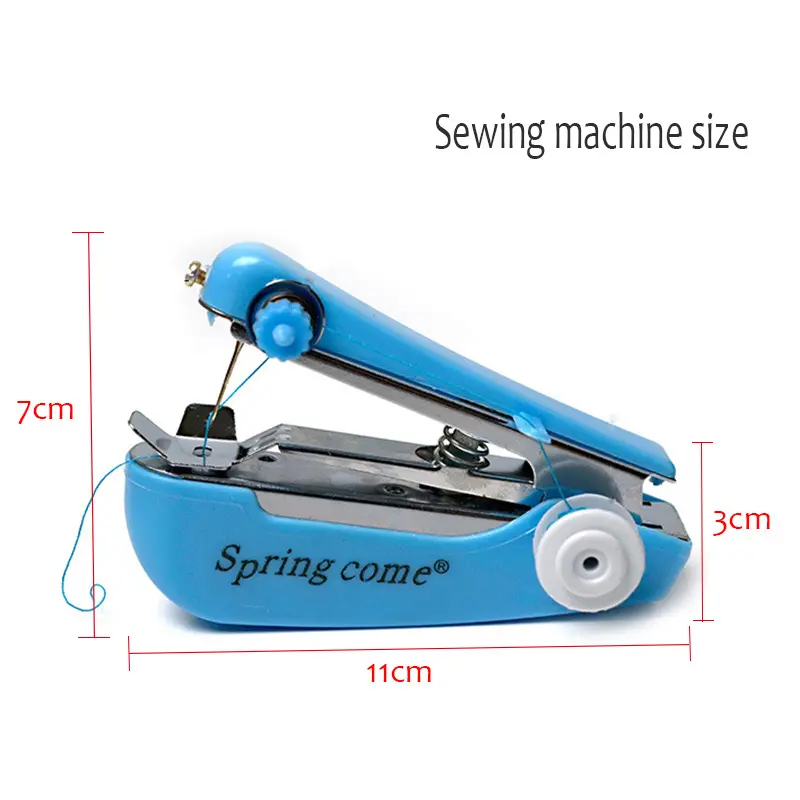 New Portable Manual Sewing Machine Kit, Household Mini Sewing Machine and Sewing Kit