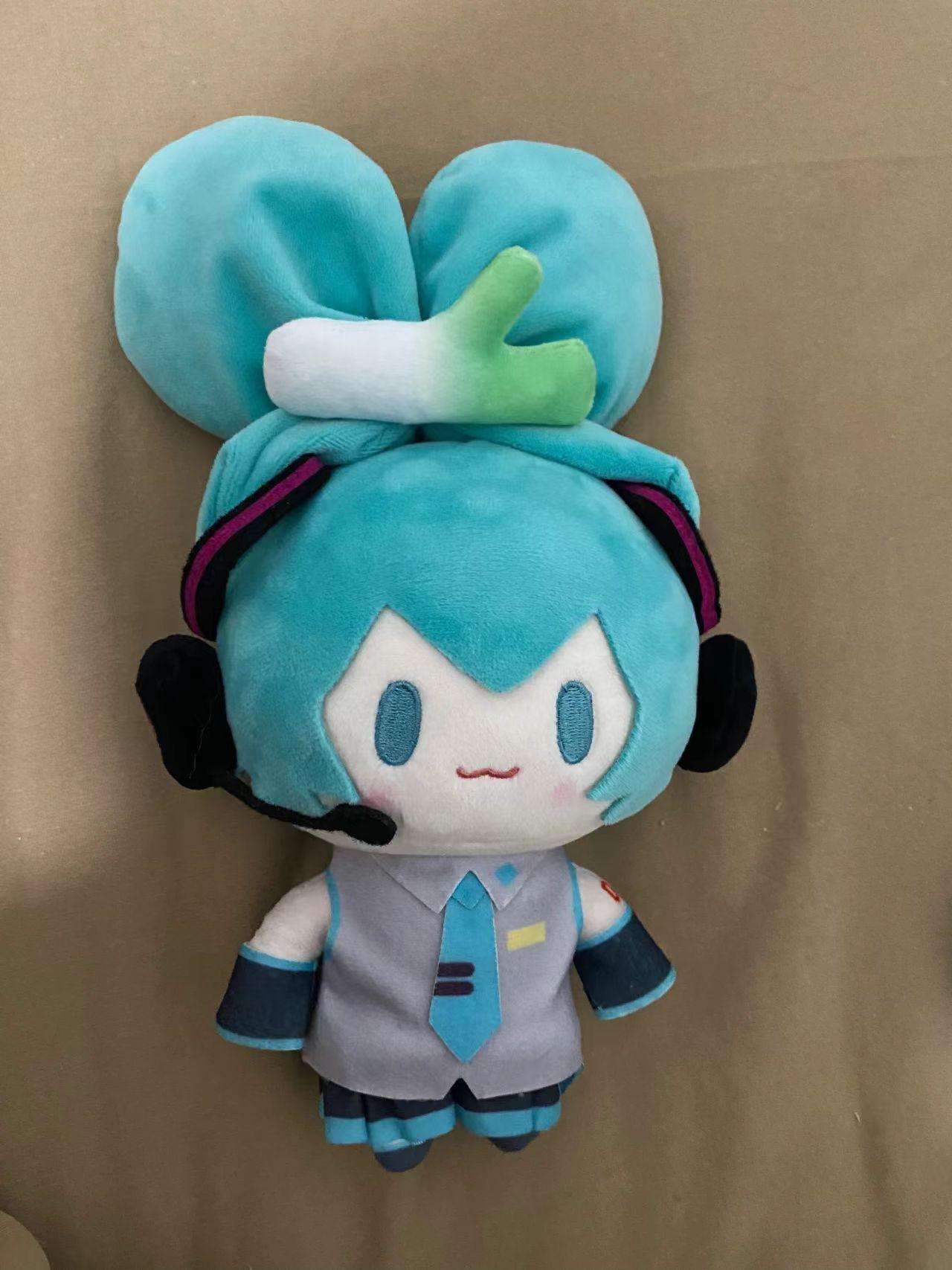 15cm Hatsune Miku Fufu Plush Doll Kawaii Q Version Figure Plush Doll Anime Presents Girlfriend Stuffed Toy Collection Gift