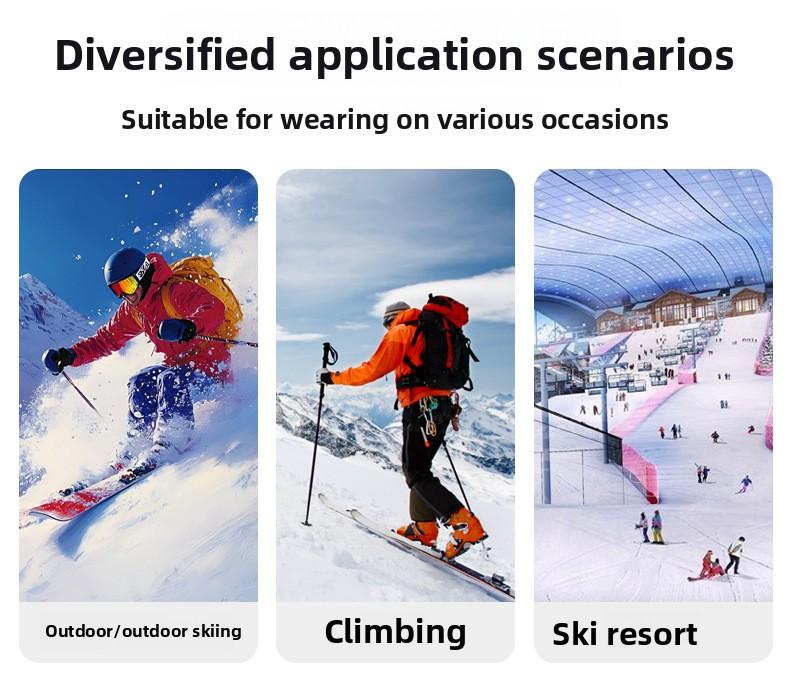 Ski goggles, protective eyewear, mountaineering windproof goggles, impact-resistant cycling glasses, ski goggles ski mask