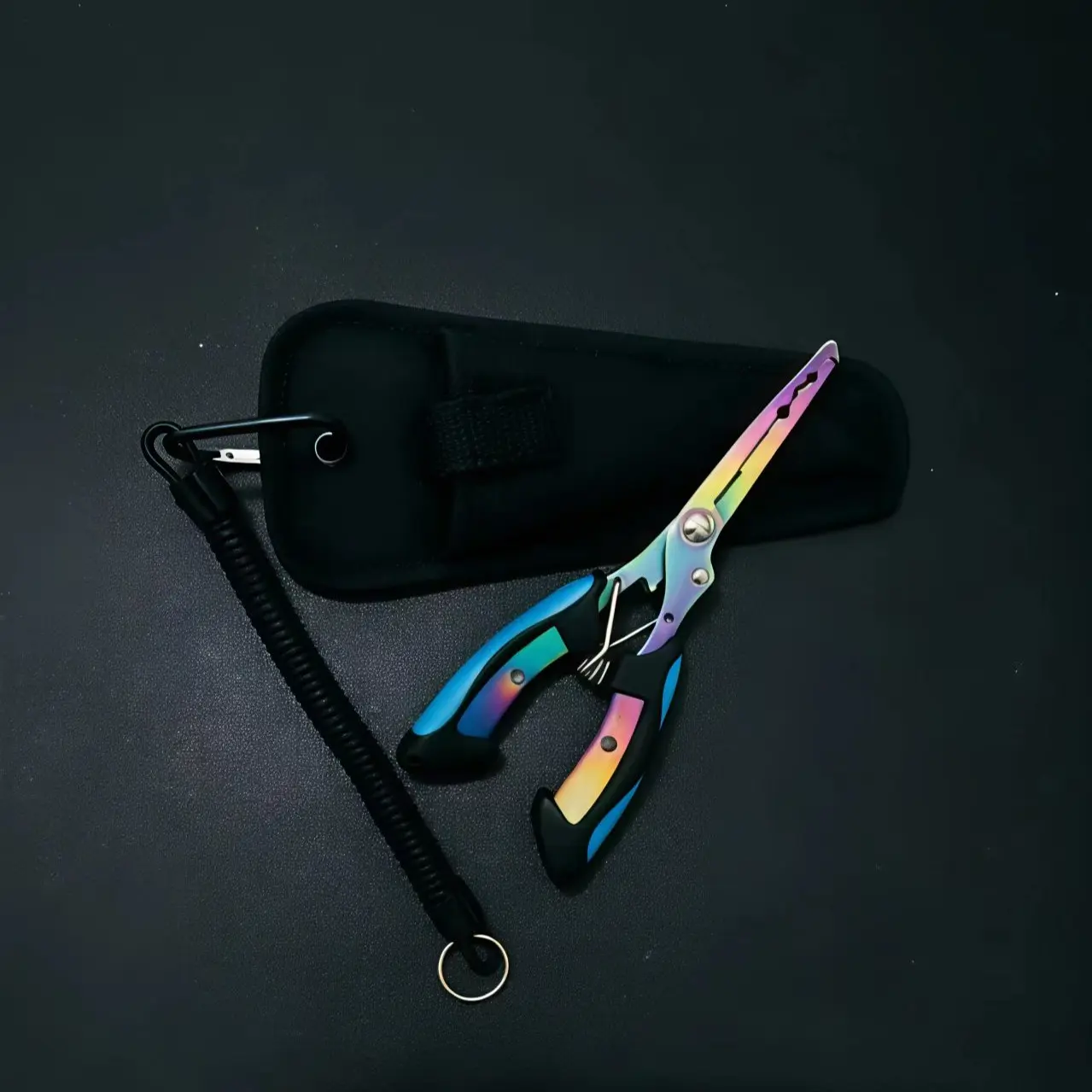 Multi-Functional Stainless Steel Fishing Pliers, Line Cutter, Lead Weight Remover, Hook Remover, Hook Binder, Lure Plier, Fishing Accessories