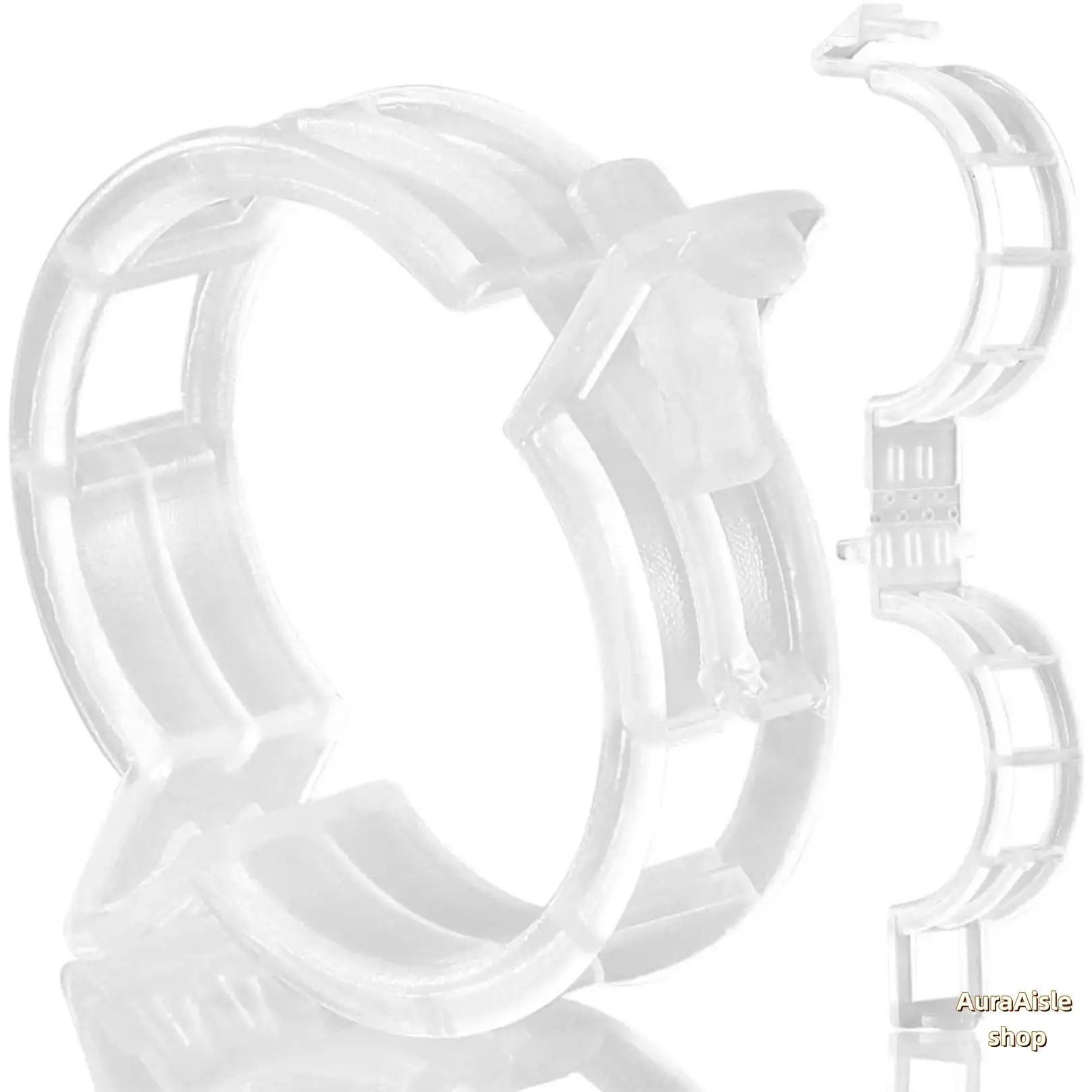 Weather Resistant Reusable Plastic Plant Support Clips, Gentle Stem Fastening Buckles For Climbing Vines And Vegetable Crops, Sturdy Gardening Accessory For Trellis Fixing In Backyard Farm And Balcony Planting