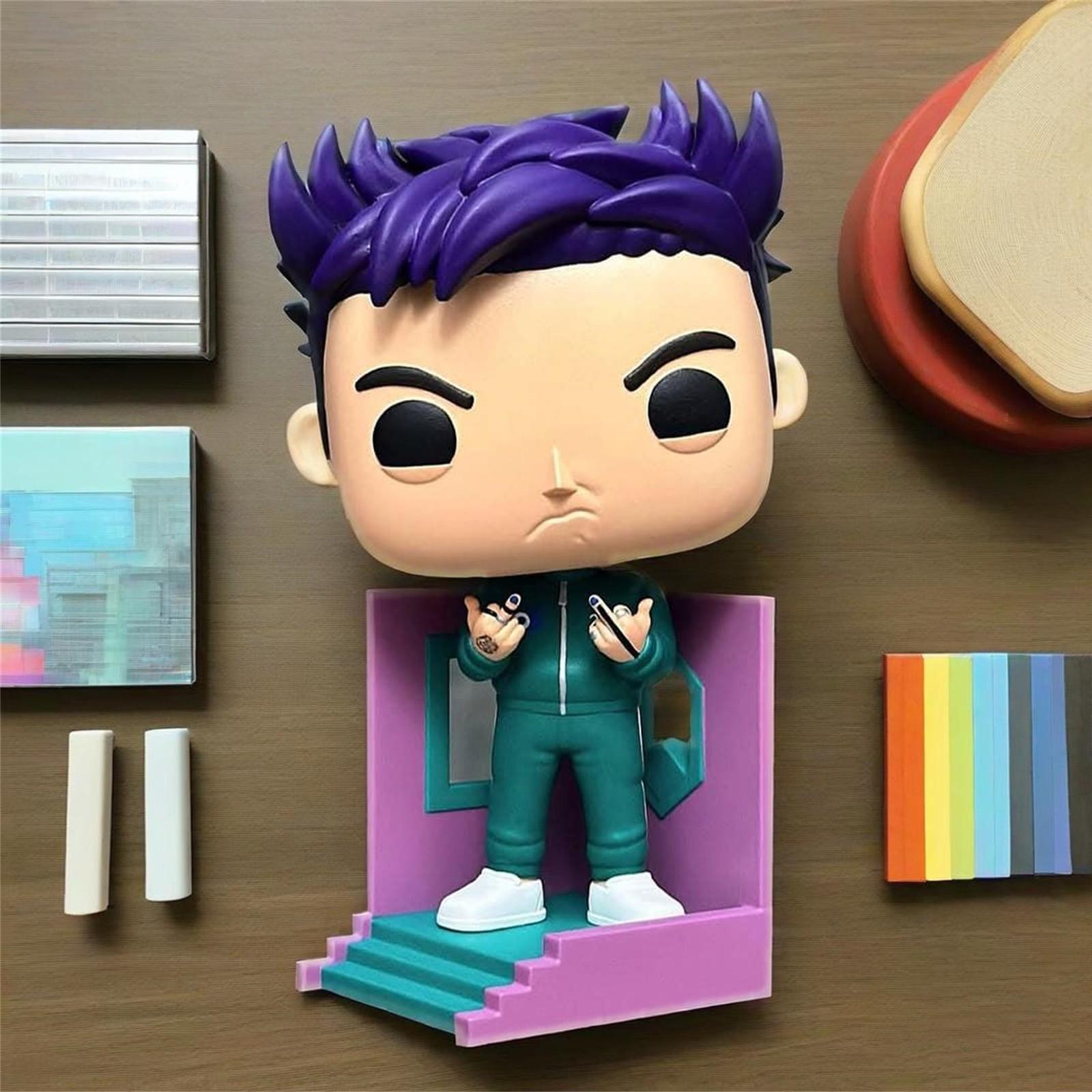 Korean Game - Gi-Hun 456 - Collectable  Figure - Gift Idea - Official Merchandise - for Kids & Adults - TV Fans - Model Figure