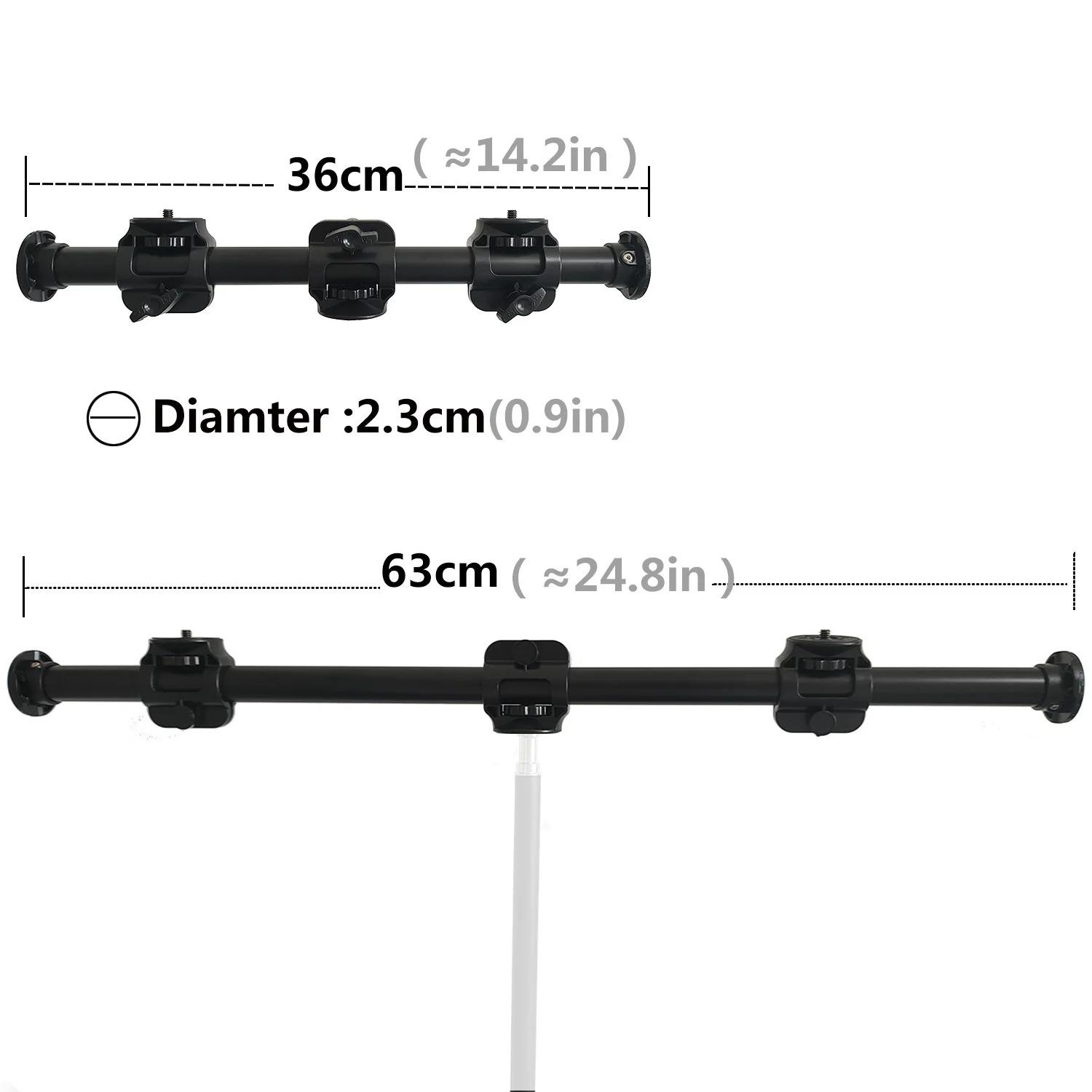 New Extension Pole Monopod Mount Holder with 1/4 inch Screw Stands for Cameras Mobile Phones LED Lamps Tripods Live Bloggers