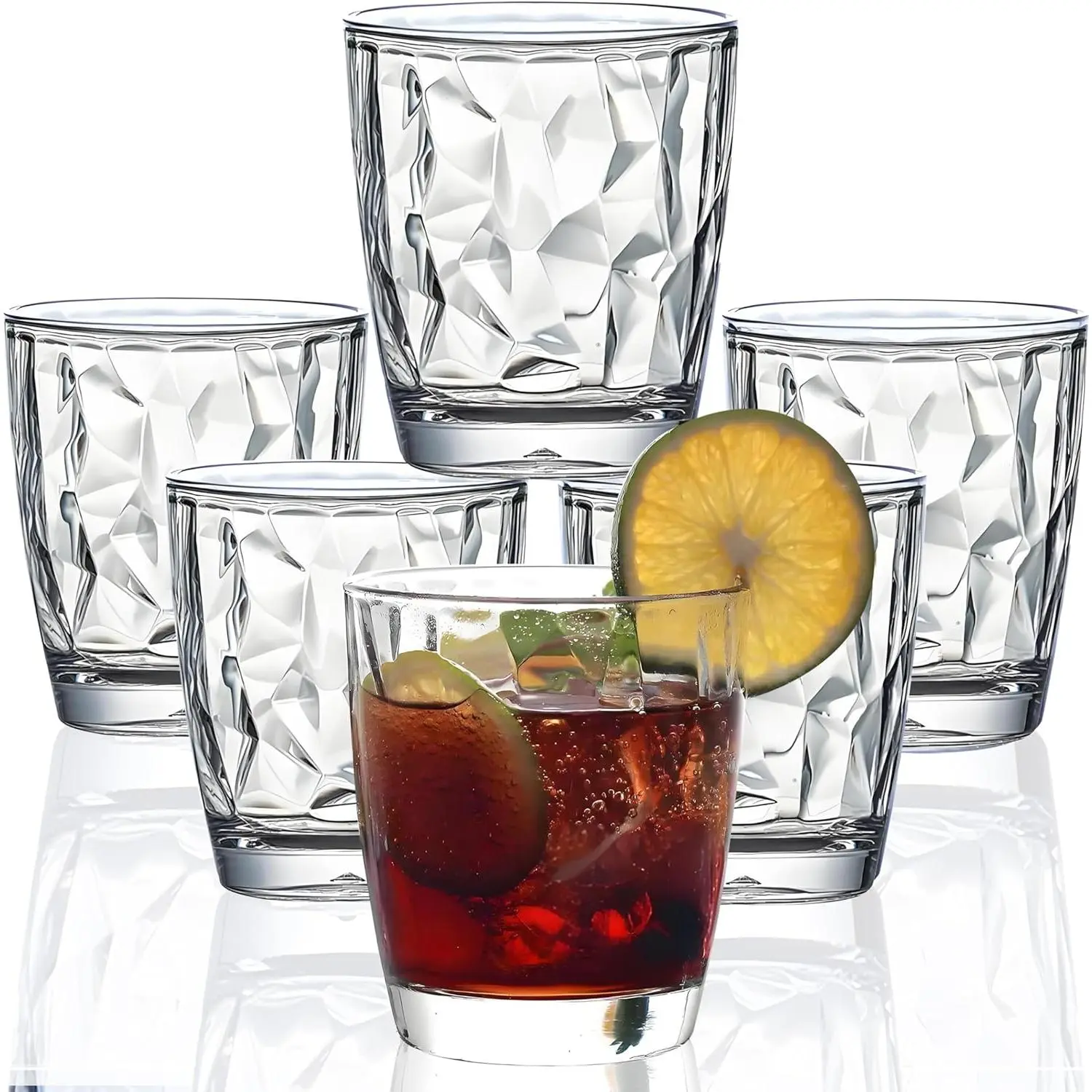 10Oz 6Pcs Clear