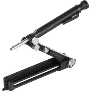 Multi-function Scribing Tool - Upgraded Construction Pencil for DIY Woodworking, Aluminum Alloy Scribe Tool with Deep Hole Pencil, Scriber Line Maker Measuring Tool