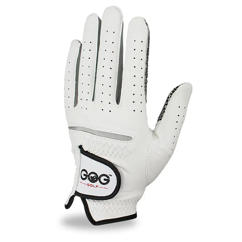 GOG Golf Gloves for Men, Single Left or Right Hand, Imported Genuine Lambskin Leather, Non-Slip, Durable, Breathable, Free Shipping
