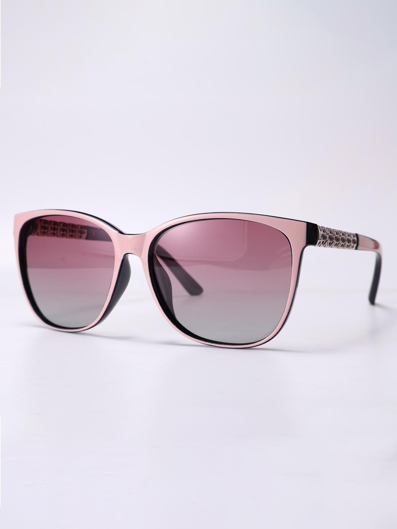 Women's Fashionable Polarized Sunglasses, Trendy All-match Tinted Lens Sunglasses, Fashion Accessories for Outdoor Activities, High Quality Sunglasses