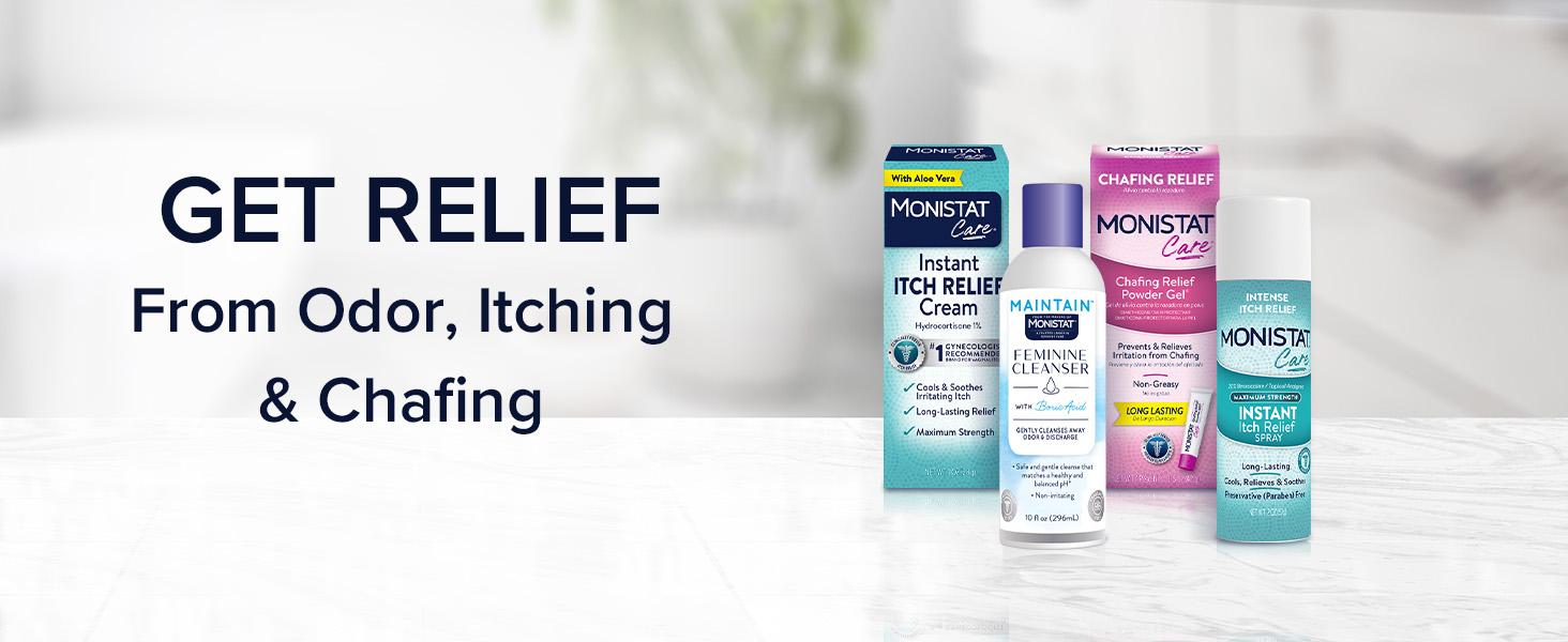 Instant Itch Relief Cream for Women, Maximum Strength Feminine Itch Care, 1 oz, 2 Pack