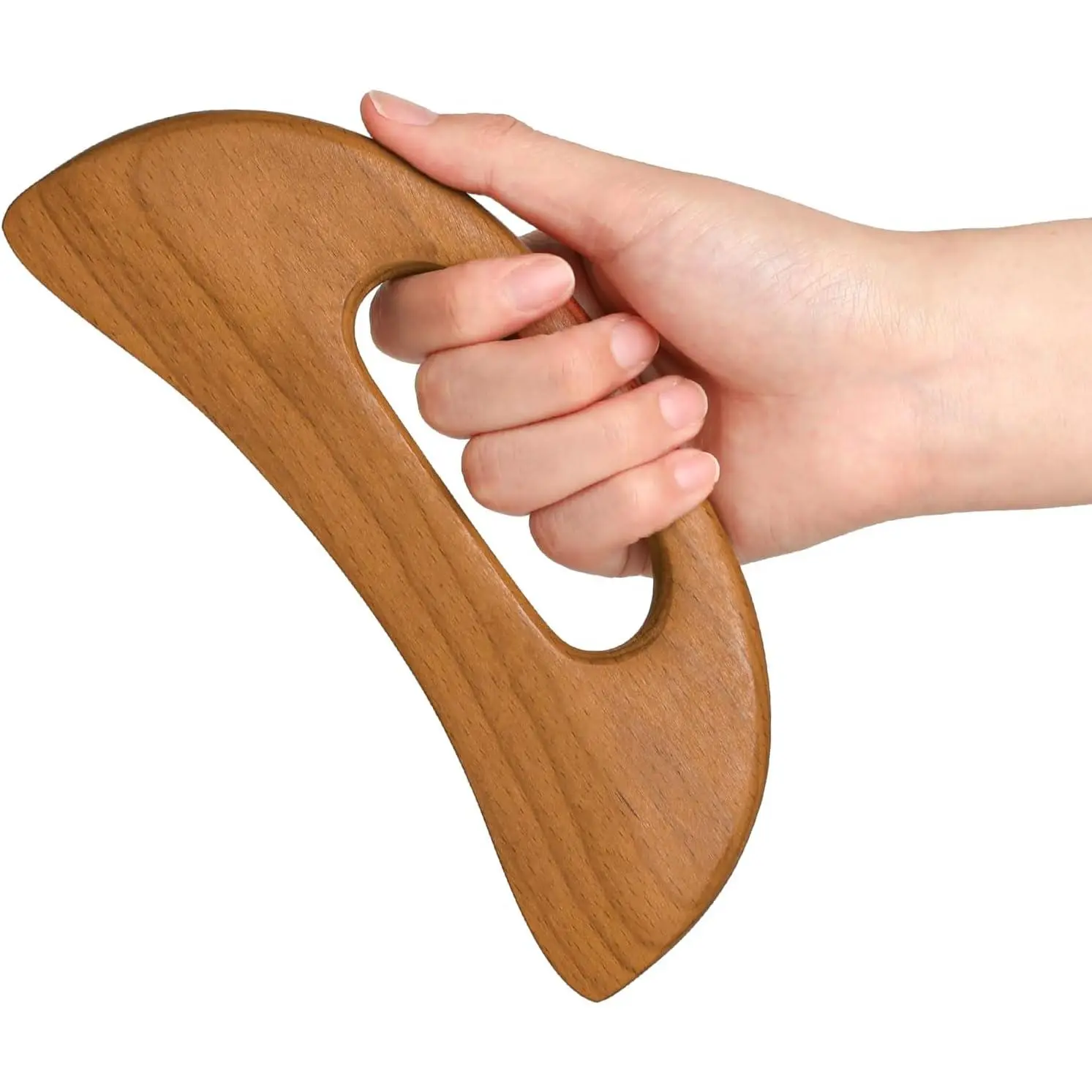 Wooden Cellulite Massager, Body Guasha Tool Lymphatic Drainage Massager Muscle Scraper Back Massage Tool Relieve Muscle Fatigue, Gua Sha Paddle Anti Cellulite Tool  Women and Men