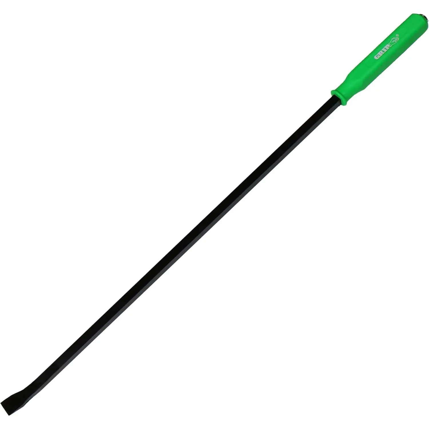 Grip 48" Heavy Duty Striking Jumbo Pry Bar - Striking Cap - Mechanic's Handle - Positioning, Aligning, Prying - Chrome Vanadium Steel