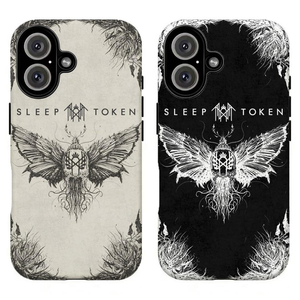 FL-Sleep T0ken Vintage Occult Art Phone Case,Gothic Grunge Rock Fan Art Case For iPhone 11 12 13 14 15 16 17 Air Pro Max for Samsung S26 S25 S24 S23 S22 S21 Case,Gift for fans